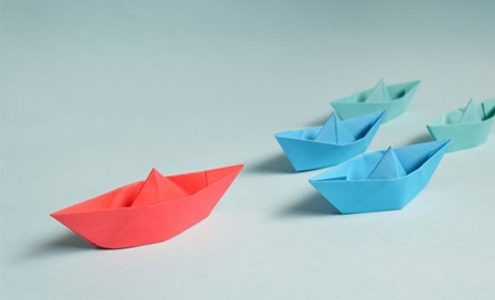 paper ships in sequence